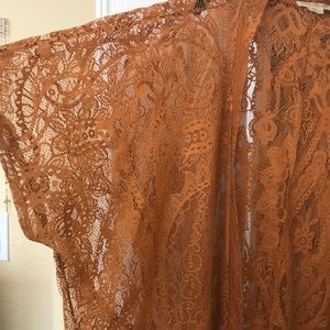 Marlow Tops - Flowy lace cover up Marlow Tops - Flowy lace cover up